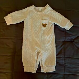 Pajamas, warm, tag says 1-3 months but fits 6-9 months